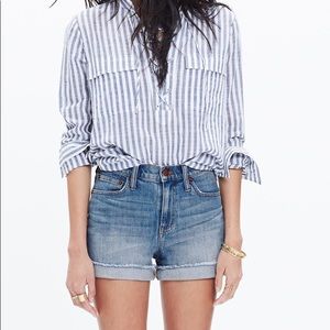 Madewell Denim Boyshort (NWOT) size 26